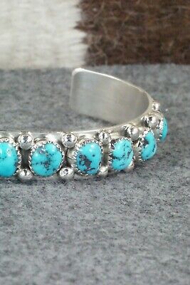 Turquoise and Sterling Silver Bracelet - Darleen Begay