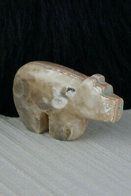 Bear Zuni Fetish Carving - Bernard Laiwakete - High Lonesome Trading