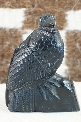 Crow Zuni Fetish Carving - Derrick Kaamasee