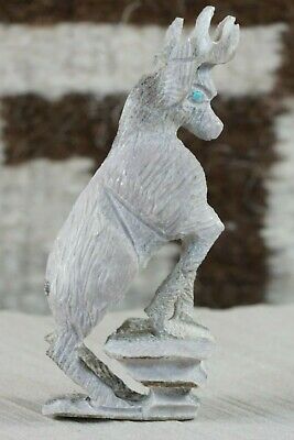Deer Zuni Fetish Carving - Jerrold Lahaleon - High Lonesome Trading