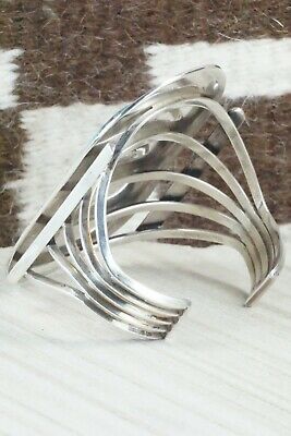 Turquoise & Sterling Silver Bracelet - Navajo