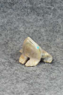 Frog Zuni Fetish Carving - Todd Lowsayatee