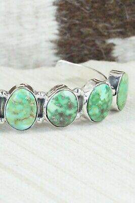 Turquoise & Sterling Silver Bracelet - Thomas Yazzie - High Lonesome Trading