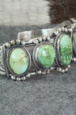 Turquoise & Sterling Silver Bracelet - Thomas Yazzie