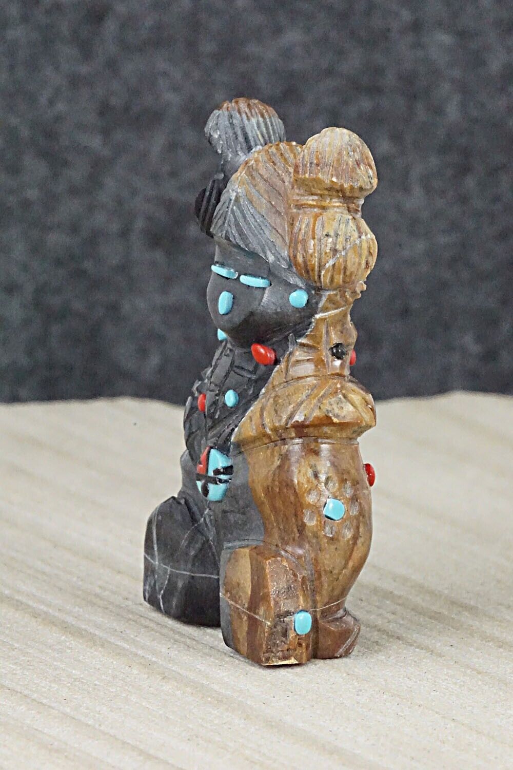 Corn Maiden Zuni Fetish Carving - Danette Laate