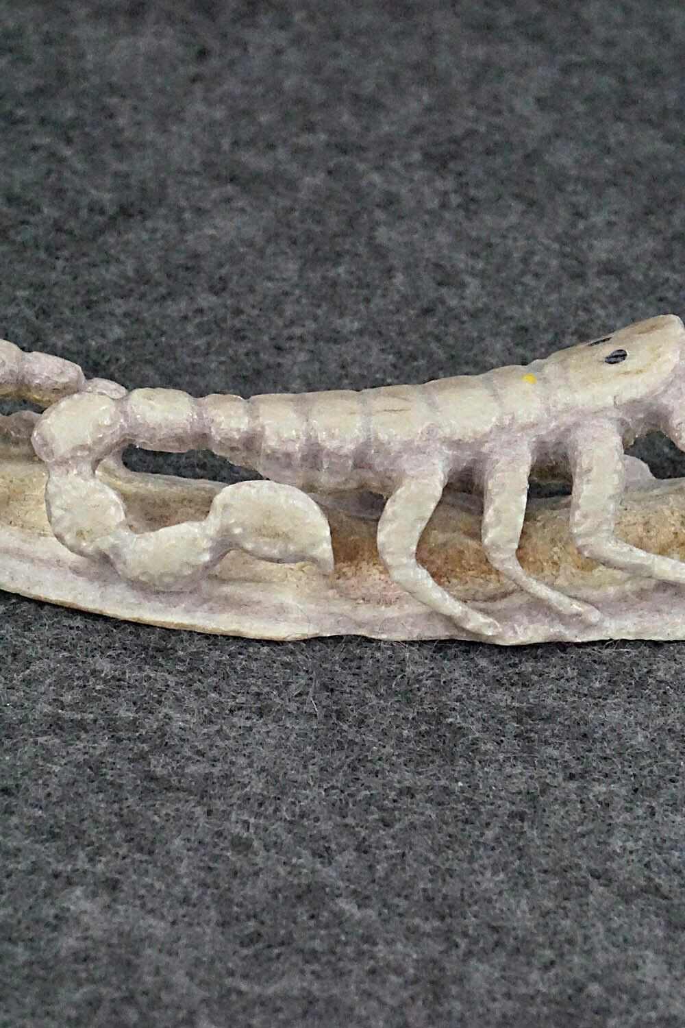 Scorpion Zuni Fetish Carving - Maxx Laate