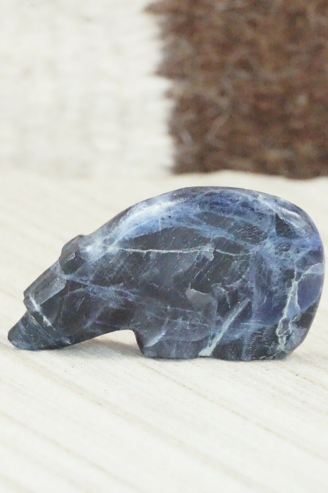Bear Zuni Fetish Carving - Kenny Chavez
