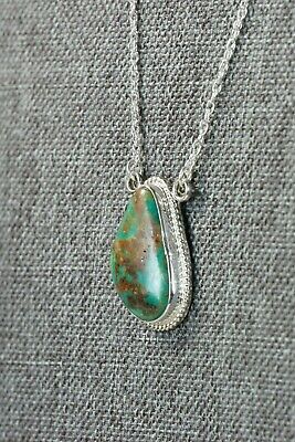 Navajo Turquoise & Sterling Silver Necklace - Annie Spencer