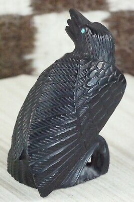 Crow Zuni Fetish Carving - Derrick Kaamasee