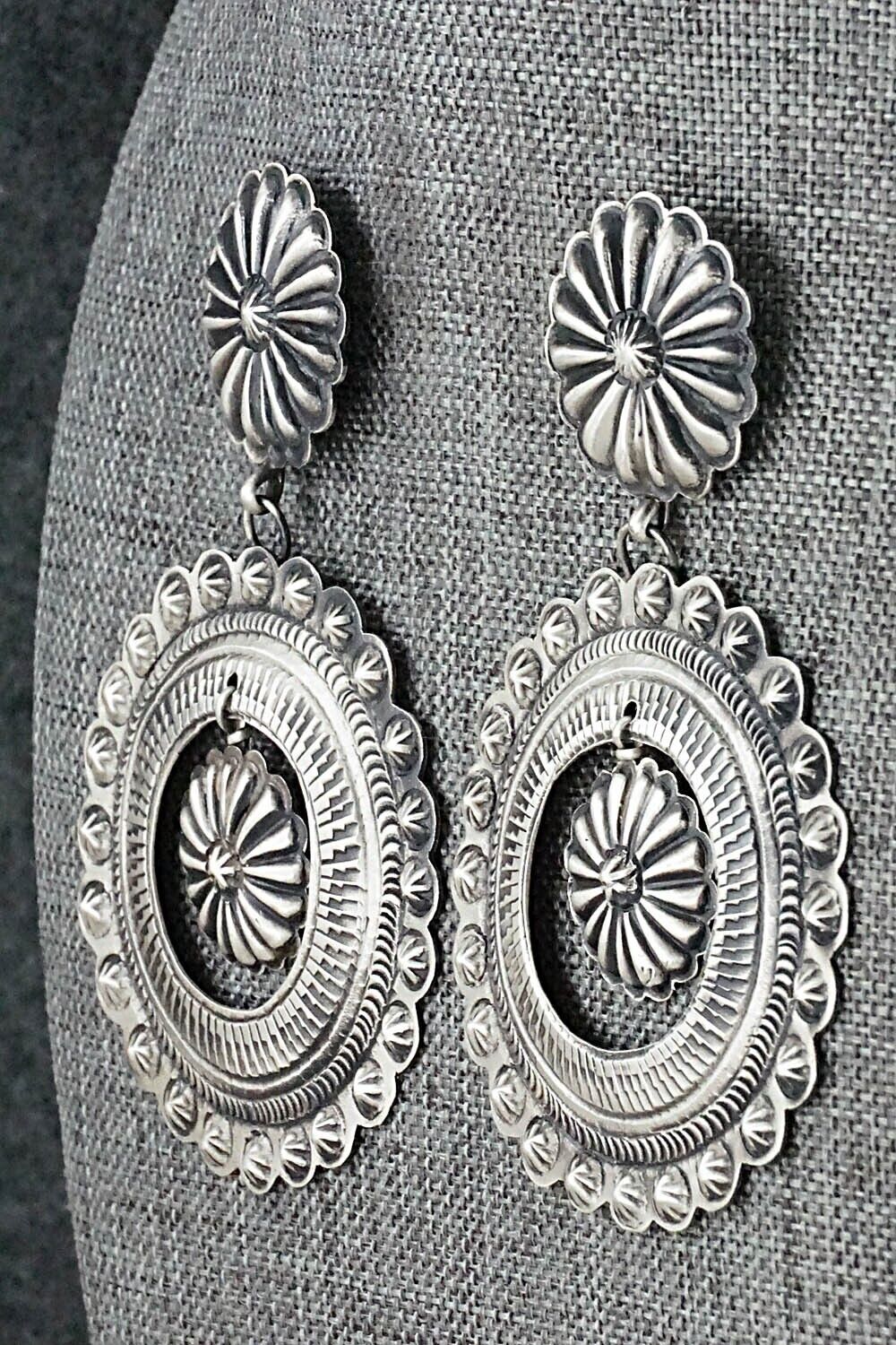 Sterling Silver Earrings - Eugene Charley