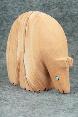 Bear Zuni Fetish Carving - Ronnie Lunasee