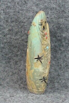 Corn Maiden Zuni Fetish Carving - Sandra Quandelacy