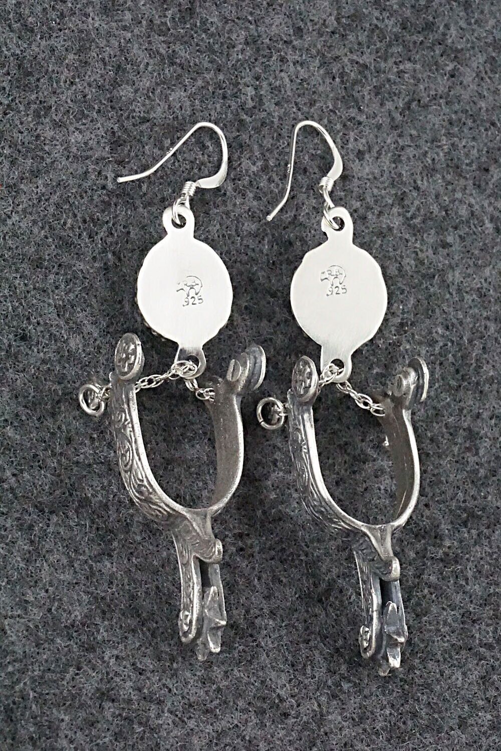 Turquoise & Sterling Silver Earrings - Annie Spencer