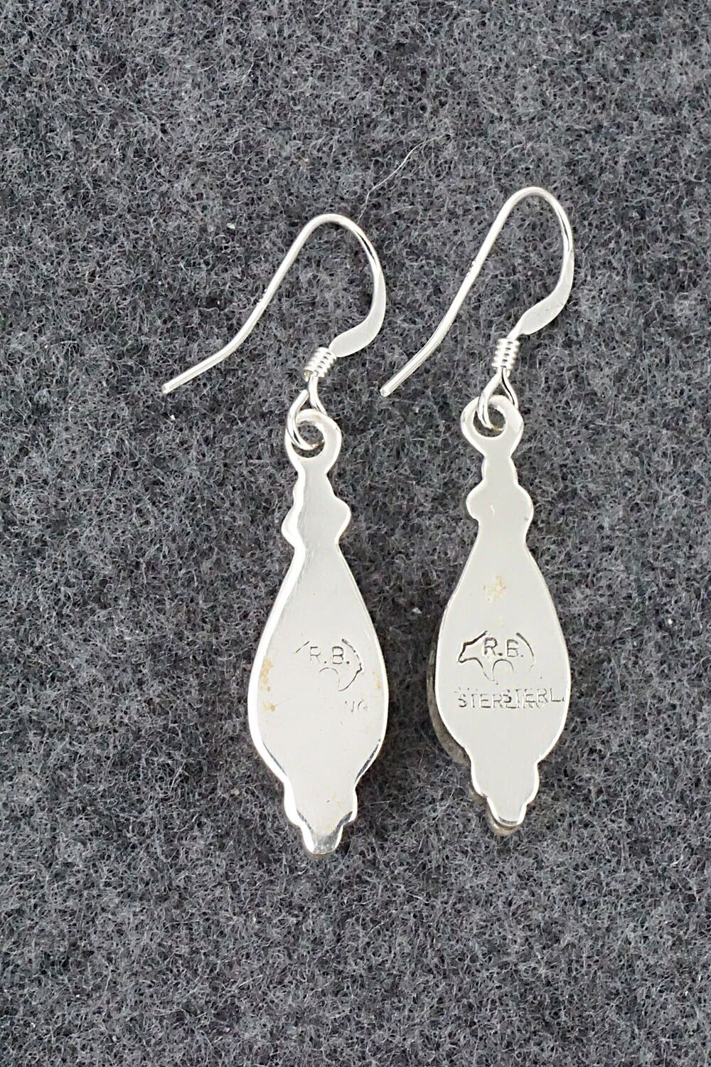 Onyx & Sterling Silver Earrings - Judy Largo