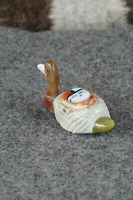 Duck Zuni Fetish Carving - Darrin Boone