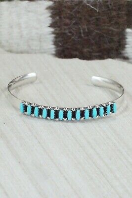 Turquoise & Sterling Silver Bracelet - Veronica Martza