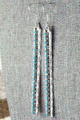 Turquoise & Sterling Silver Earrings - Stephen Haloo