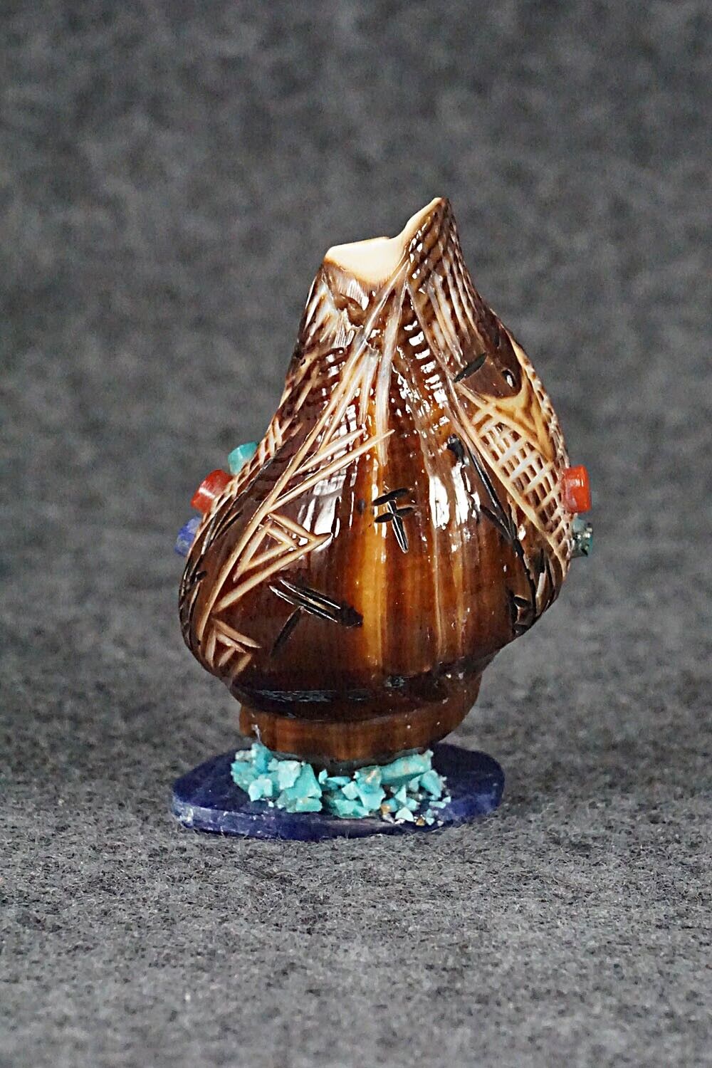Corn Maiden Zuni Fetish Carving - Gloria Chattin