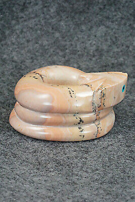 Rattle Snake Zuni Fetish Carving - Alex Tsethlikai