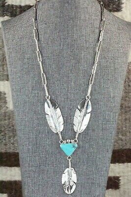 Turquoise & Sterling Silver Necklace - Ben Begay