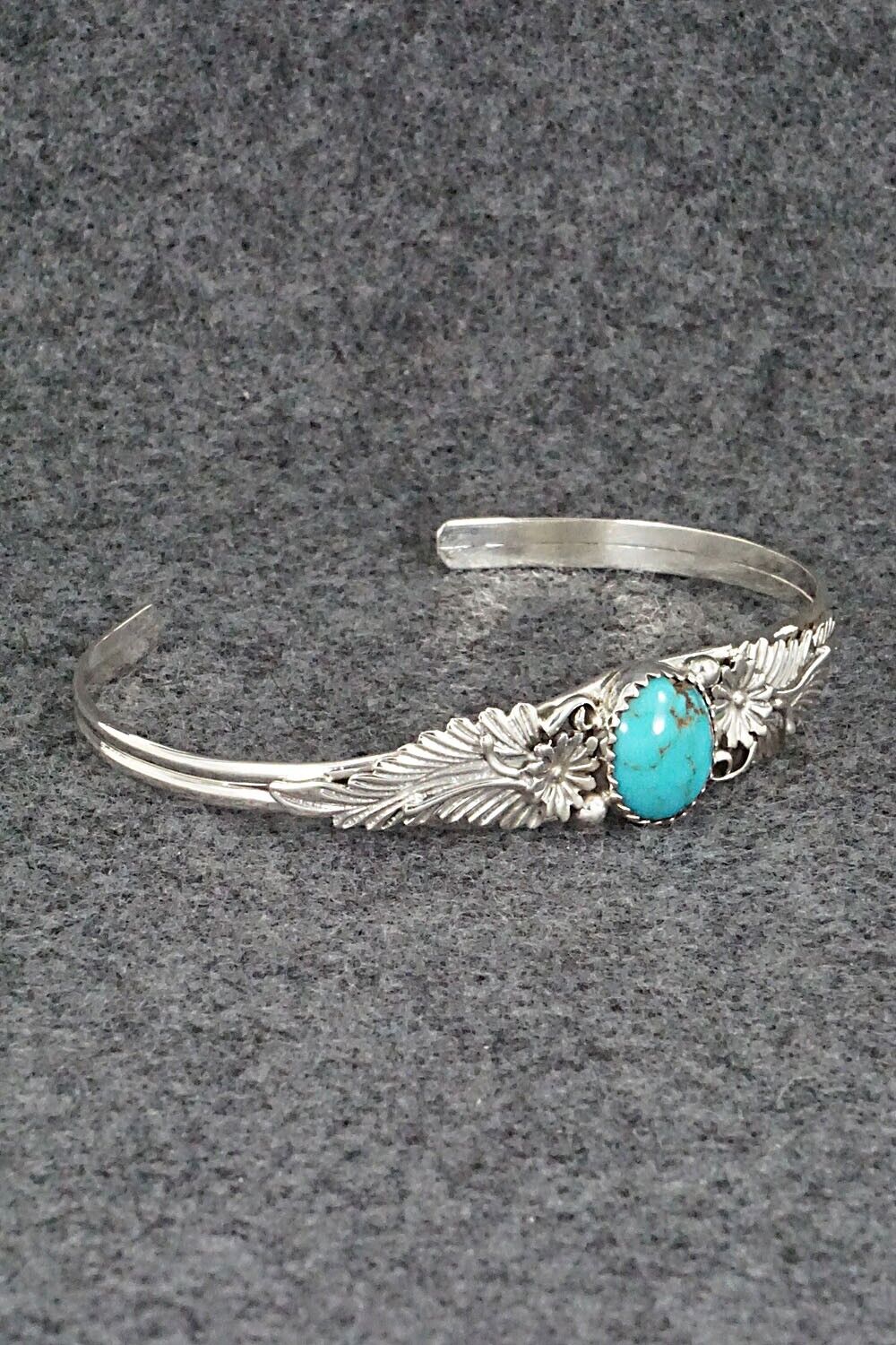 Turquoise & Sterling Silver Bracelet - Harris Largo