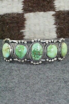 Turquoise & Sterling Silver Bracelet - Thomas Yazzie