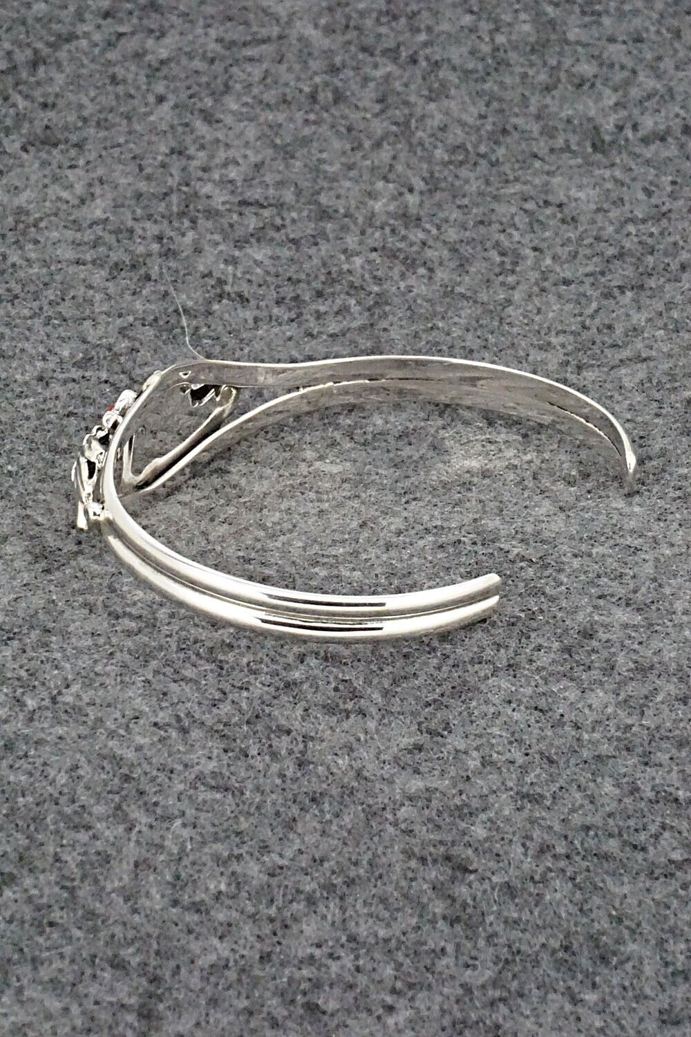 Coral & Sterling Silver Bracelet - Judy Largo