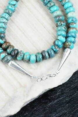 Turquoise & Sterling Silver Necklace - Doreen Jake