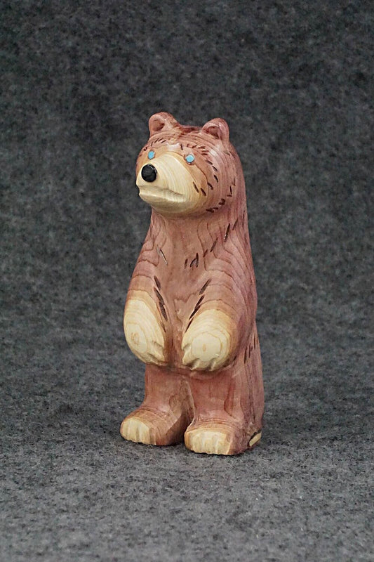 Bear Zuni Fetish Carving - Cody Nastacio