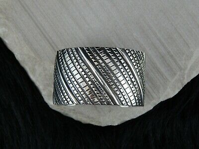 Navajo Sterling Silver Bracelet - Matilda John - High Lonesome Trading