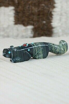 Mountain Lion Zuni Fetish Carving - Danette Laate - High Lonesome Trading
