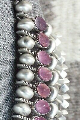 Spiny Oyster & Sterling Silver Squash Blossom Set - Selina Warner - High Lonesome Trading
