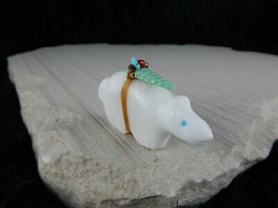 Bear Zuni Fetish Carving - Peter Gasper - High Lonesome Trading
