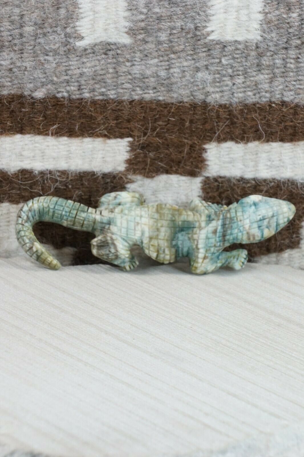 Lizard Zuni Fetish Carving - Tony Mackel