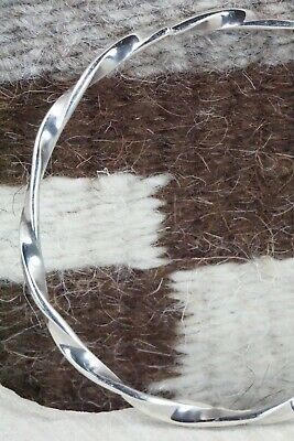 Sterling Silver Bangle - Elaine Tahe