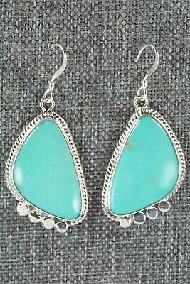 Turquoise and Sterling Silver Earrings - Sharon McCarthy