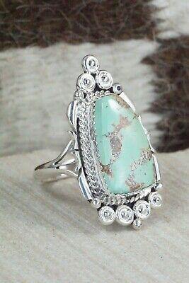 Turquoise & Sterling Silver Ring - Daniel Benally - Size 9 - High Lonesome Trading