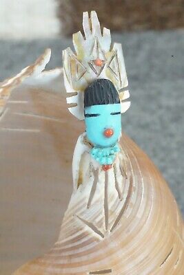 Corn Maiden Zuni Fetish Carving - Jon Quam