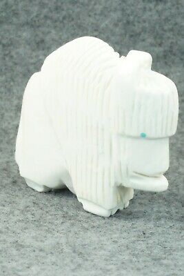 Buffalo Zuni Fetish Carving - Gilbert Lonjose