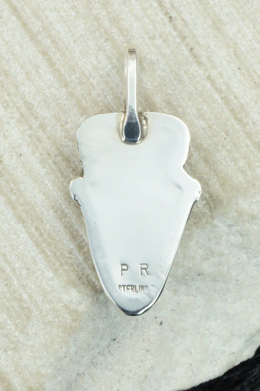 Turquoise & Sterling Silver Pendant - Priscilla Reeder