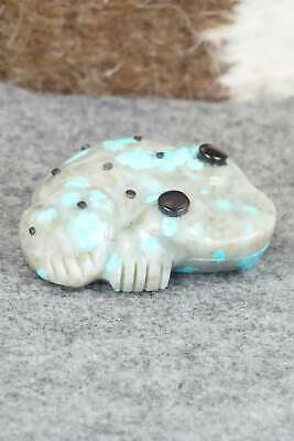Frog Zuni Fetish Carving - Reynold Lunasee