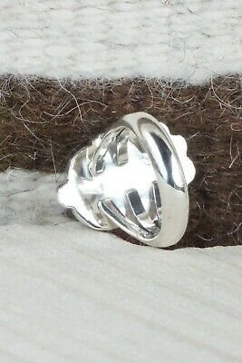 Turquoise & Sterling Silver Ring - Irvin Tsosie - Size 9.25