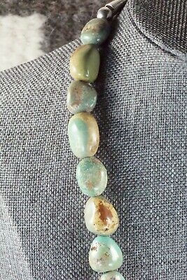 Turquoise & Sterling Silver Necklace - Louise Joe - High Lonesome Trading