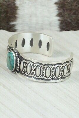 Turquoise & Sterling Silver Bracelet - Herman Smith