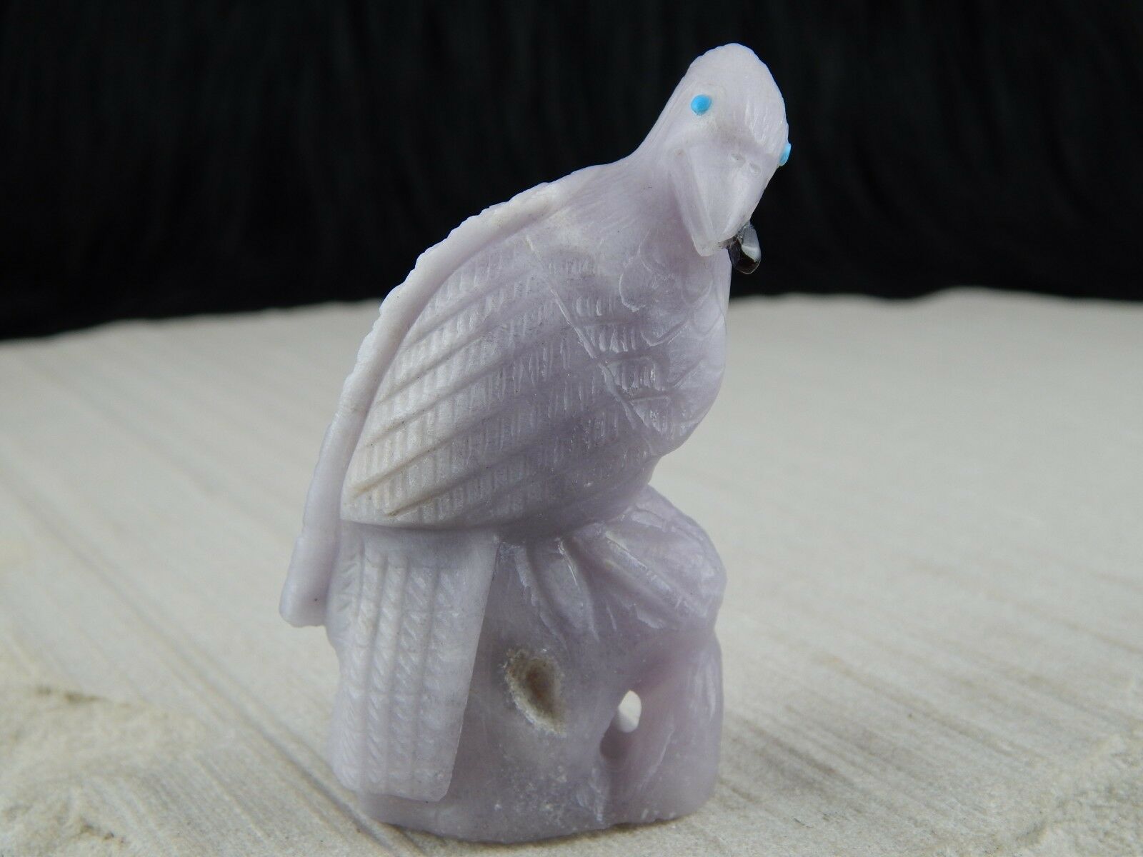 Bird Zuni Fetish Carving - Derrick Kaamasee - High Lonesome Trading