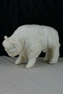Buffalo Zuni Fetish - Herbert Him - Zuni Buffalo Carving - Native American - High Lonesome Trading