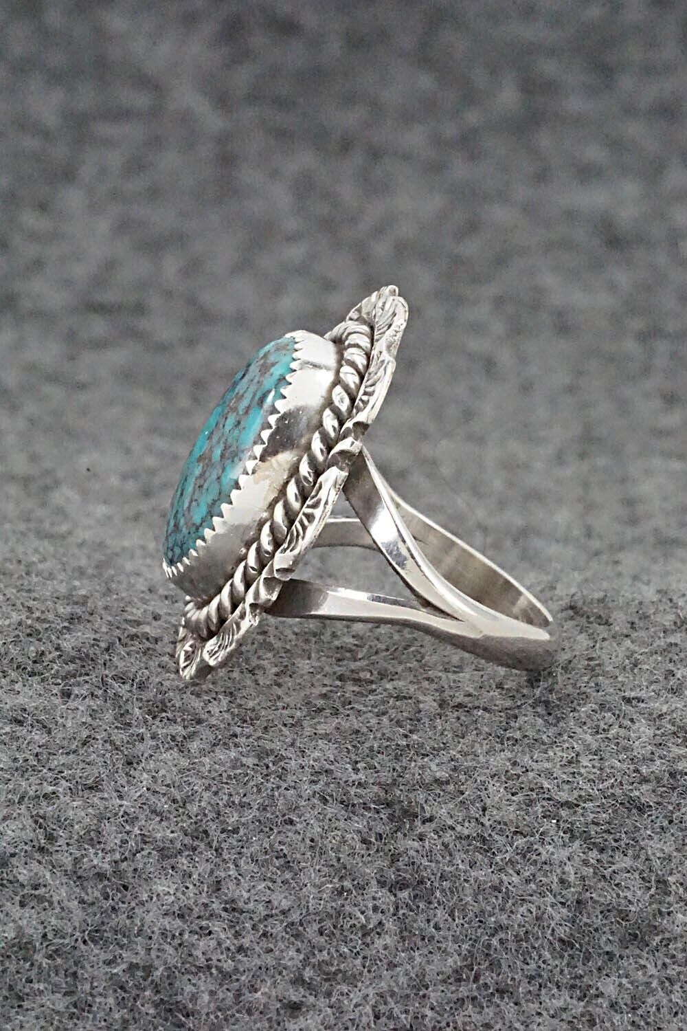 Turquoise & Sterling Silver Ring - Benjamin Martinez - Size 7