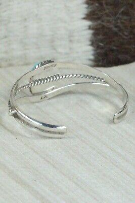 Turquoise & Sterling Silver Bracelet - Lenora Begay - High Lonesome Trading