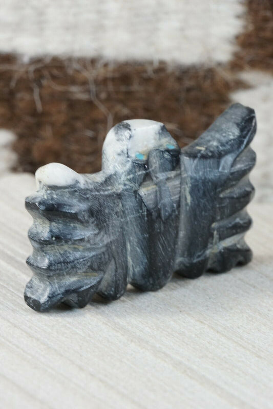 Bat Zuni Fetish Carving - Kelly Lementino - High Lonesome Trading
