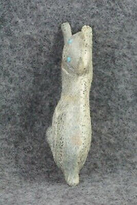Bobcat Zuni Fetish Carving - Wilfred Cheama